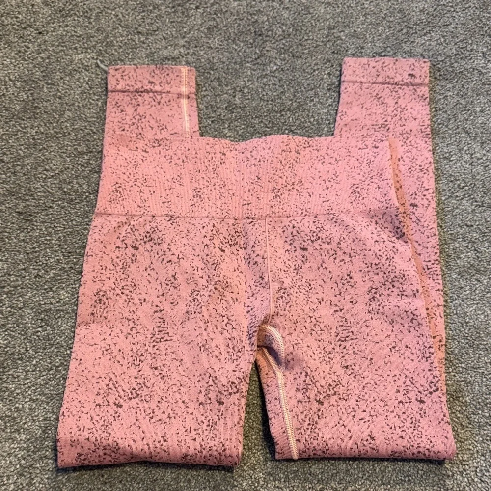 Gymshark Speckled Pink Leggings - Picture 2 of 3